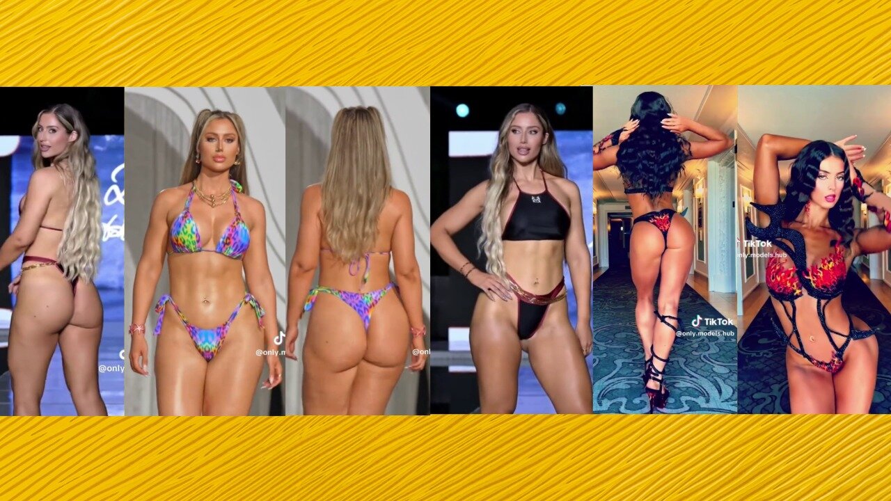 Ass compilation - Big bank tiktok challenge ❤️ClipchampGirls 2025