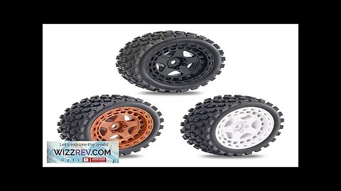 4PCS Upgraded Tires Wheel Rims for Arrma 1/18 2S Typhon Grom RC Review