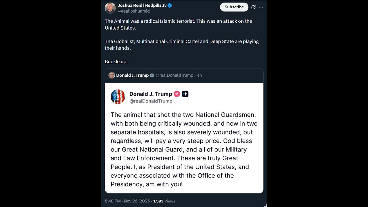 President Trump Delivers Remarks, Nov. 26, 2025 - The White House