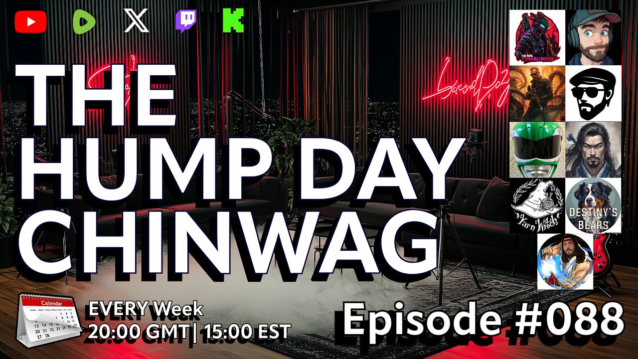 🔴The Hump Day Chin Wag🔴TV, Film, Gaming and News Podcast🔴Episode 088🔴