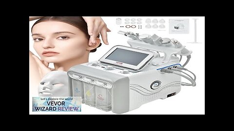 VEVOR 7 in 1 Hydrogen Oxygen Facial Machine Professional Hydrafacial Machine Review