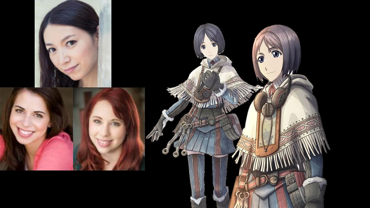 Video Game Voice Comparison- Isara Gunther (Valkyria Chronicles)