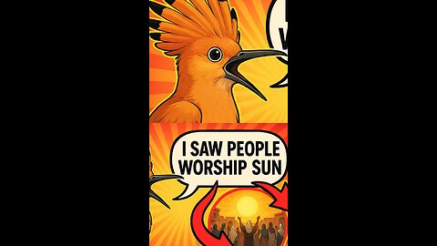 I saw people worshipping sun 🔆