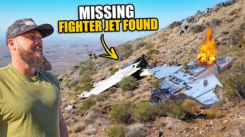 We Found TWO Crashed Air Force Jets Hidden Deep in the Desert…