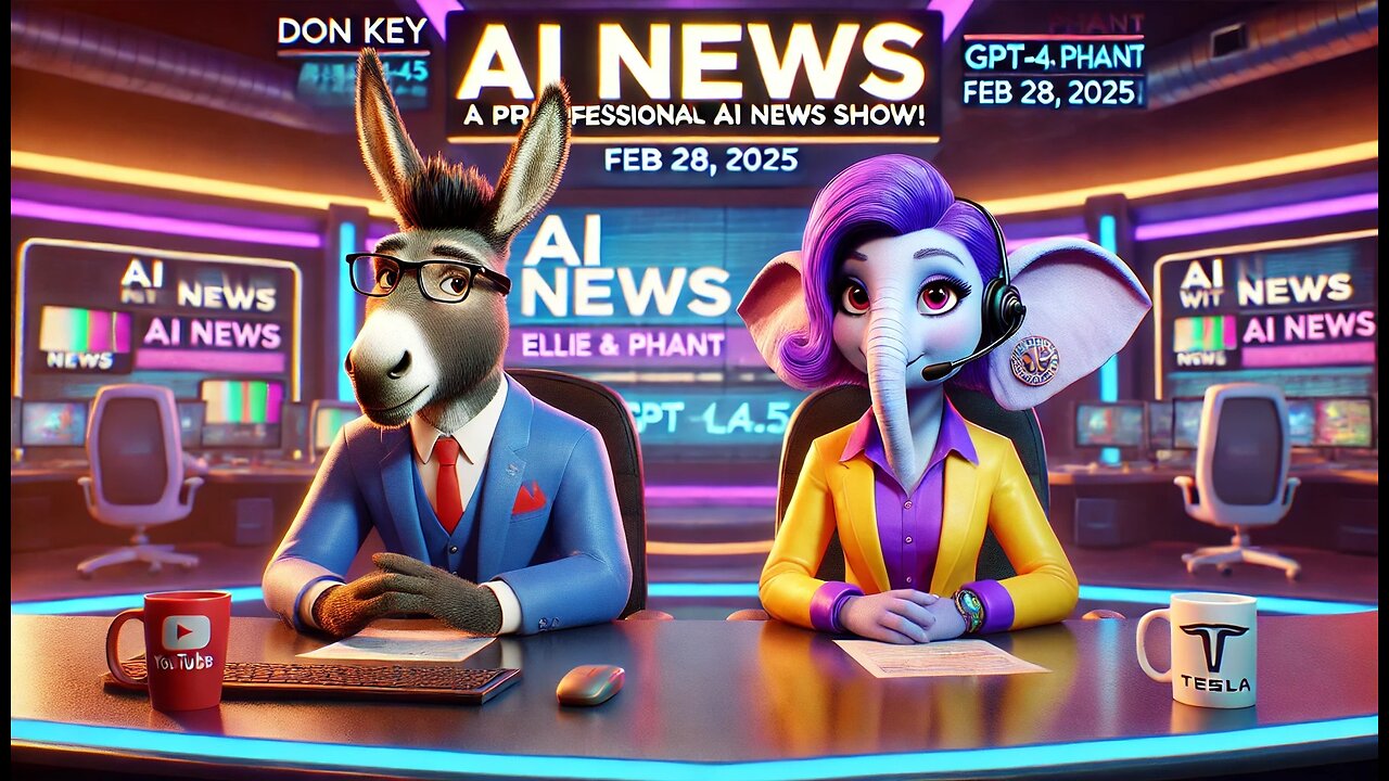 World AI News for February 28 2025 OpenAIs GPT 4.5 release to fully autonomous Tesla cars