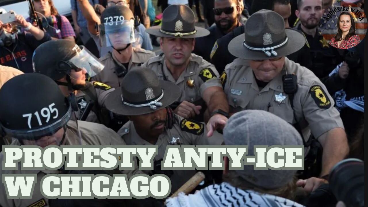 Protesty ICE Wymykają się spod Kontroli – Interwencja Policji - CHICAGO