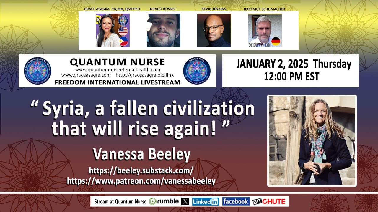 Featured Guest: Vanessa Beeley - Syria, a fallen civilization that will rise again!- w/ Special Guest Hosts Drago Bosnic & Kevin Jenkins