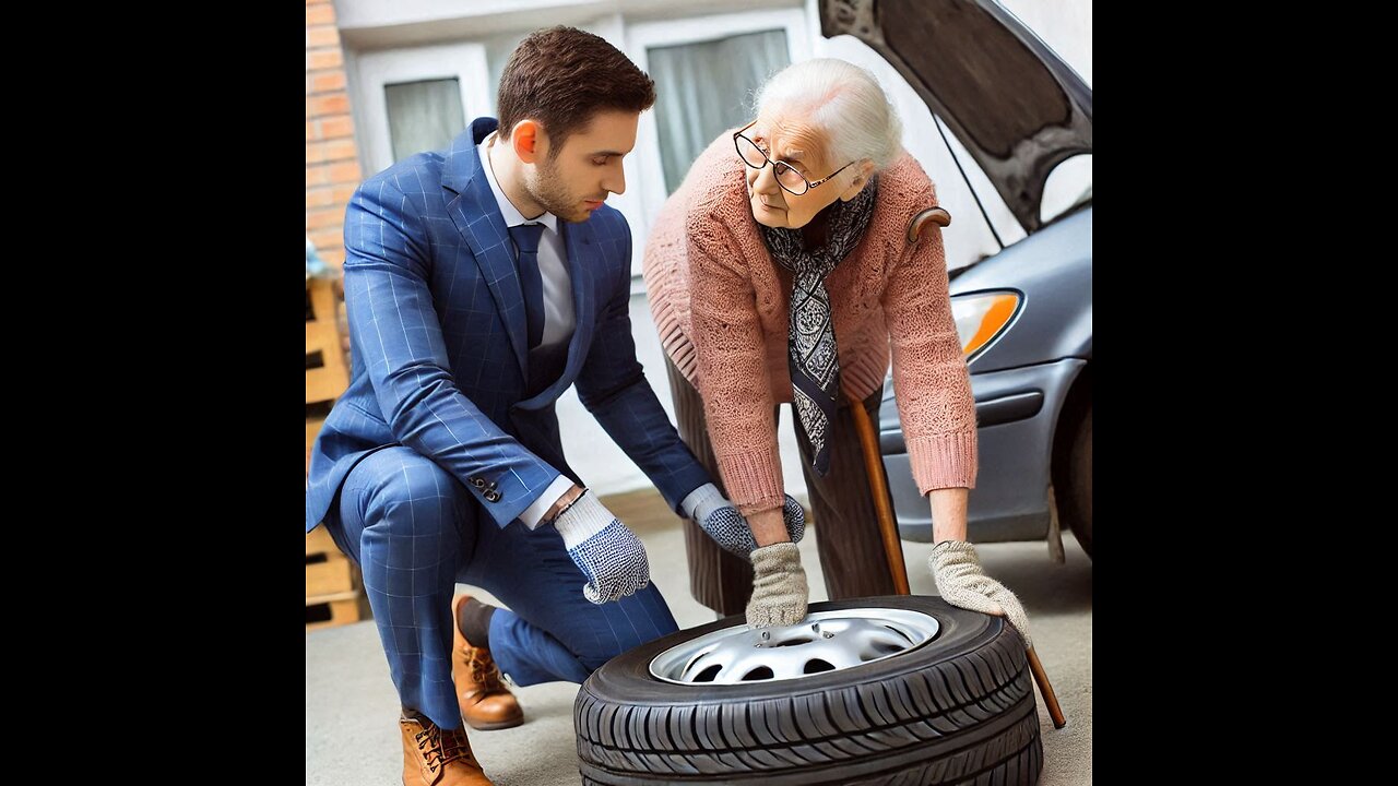 God Changed His Heart...He Changed a Tire