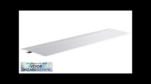 VEVOR Door Threshold Ramp 1" Rise 800 lbs Load Capacity Door Ramp Review