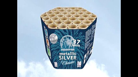 BKV - Metallic 5626 - 37 Schots Vuurwerk Cake - Oude Video