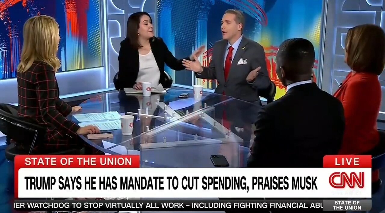 Scott Jennings Battles CNN Panel Over Trump, Musk's Common Sense