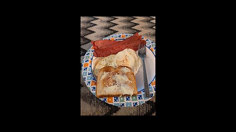 my breakfast and lunch