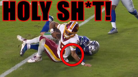 Washington QB Jayden Daniels suffers GRUESOME elbow injury on Sunday Night Football! COVER YOUR EYES