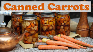 How to Can Carrots at Home