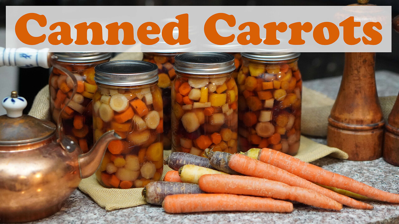 How to Can Carrots at Home