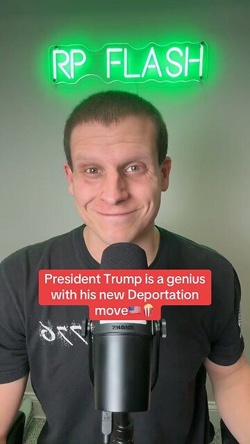 President Trump is a genius with his new Deportation policy