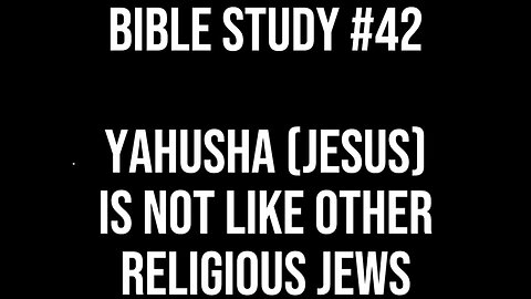 Good Evening, Humans! 🌖 Bible Study #42 Jesus Is Not Like Other Religious Jews 🙏 #ASL #deaf