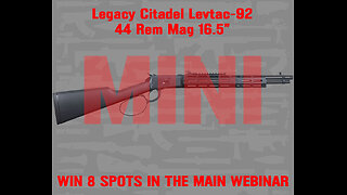 Legacy Citadel Levtac-92 MINI #1 FOR 8 SPOTS IN THE MAIN WEBINAR