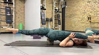 Beautiful flexibility workout