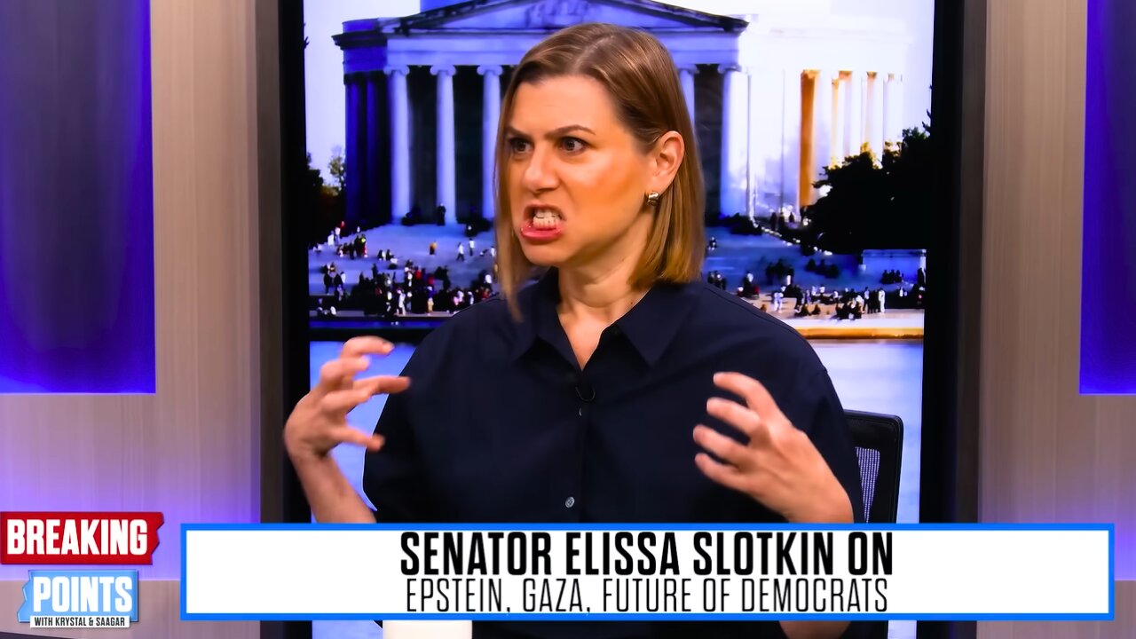 Proof that Senator Elissa Slotkin is a Completely Scripted ROBOT