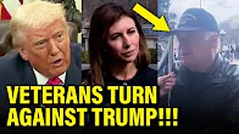 Trump Plan for VETERANS BACKFIRES as they TURN ON HIM