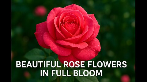 Beautiful Rose Flowers in Full Bloom | Nature’s Perfection 🌹 #rose #flower #natural