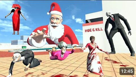 Franklin play the hide and kill with every ghosts in Indian bikes driving 3D game new video