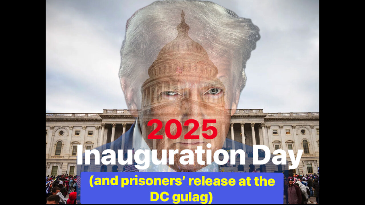 James Justice Presents 2025 Inauguration Day crowds / J6 Prisoners released #UCNYNEWS