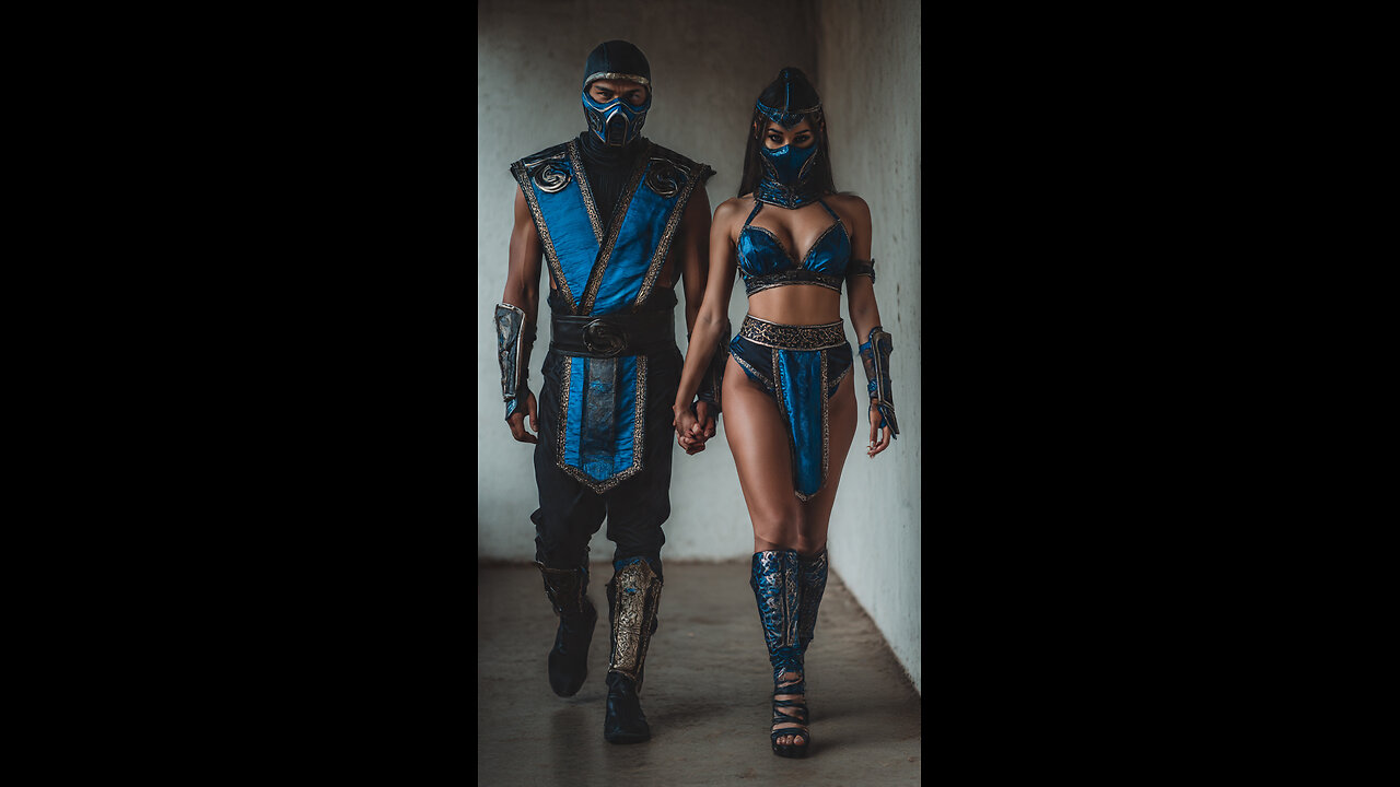 Mortal Kombat Characters Walk | AI Generated