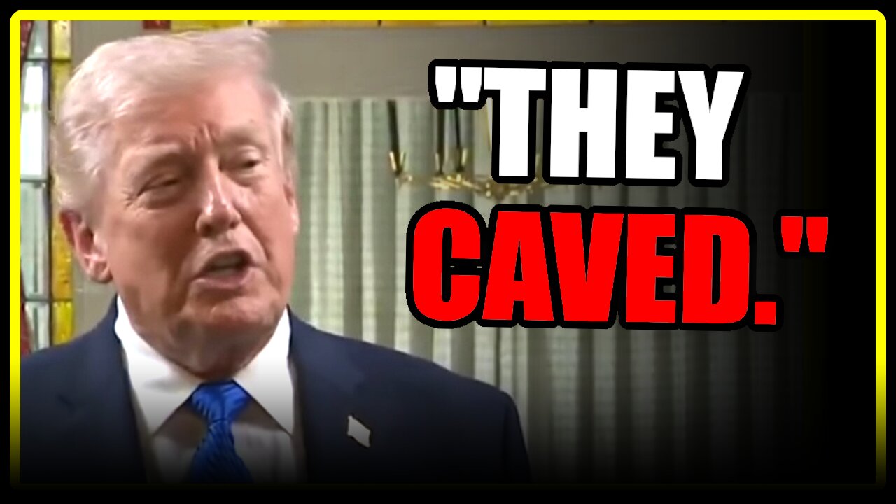 Trump just SHUT THEM DOWN.