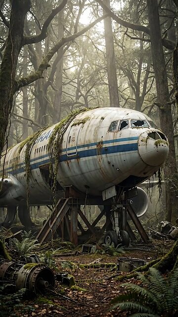 Turning an Abandoned Plane Into a Luxury Space.