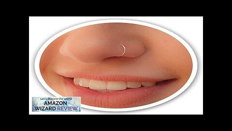 Fake Clip On Nose Ring 24g No Piercing Needed Smooth Review