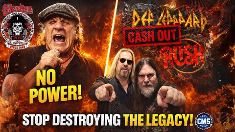 RETIRE ALREADY! Brian Johnson & Def Leppard Are Embarrassing Themselves! (VIP)