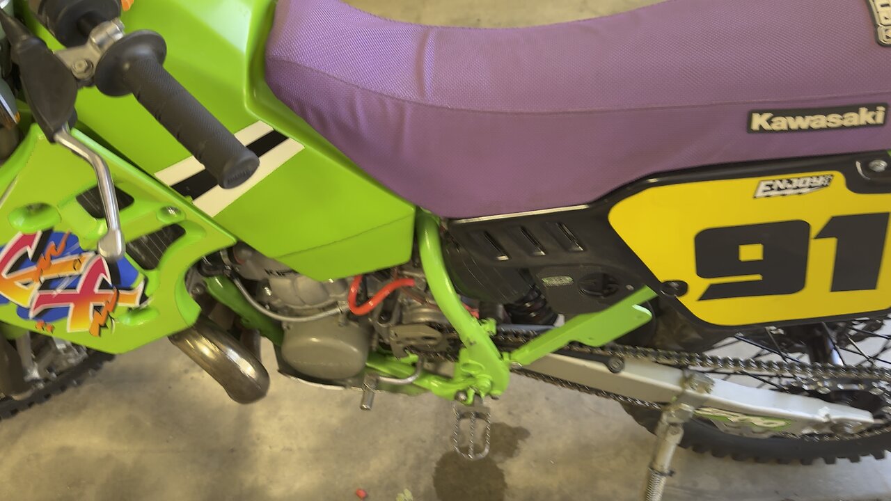 KX 500 start up