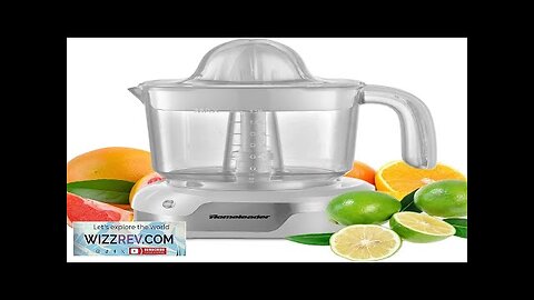 Homeleader Electric Citrus Juicer Lemon Squeezer with Powerful Motor and LED Working Review