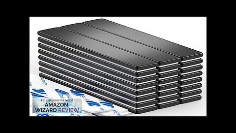 Grtard 24 Pack Strong Neodymium Bar Magnets Heavy Duty Powerful Permanent Rare Review