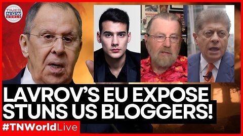 LIVE | Lavrov Reveals Europe's 'ANTI-TRUMP' Plan to @MarioNawfal, Larri Johnson and Judgenap