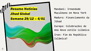 #1 Mandani toma posse, Maduro é preso, Ano Novo multicutural na Europa e República Islâmica do Irã