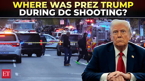 Where was President Trump during National Guard shooting in Washington DC? Was he in White House?