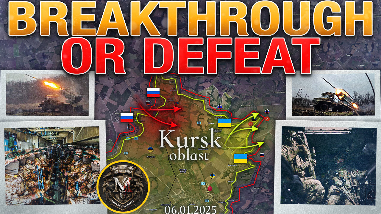 The Outcome Of The First Day Of The Ukrainian Offensive🚨Catastrophic Losses💥MilitarySummary 2025.1.6