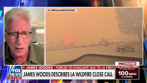 James Woods Calls Down The THUNDER On L.A.'s Failed, Democrat, DEI-Focused Leaders And DAMN Son