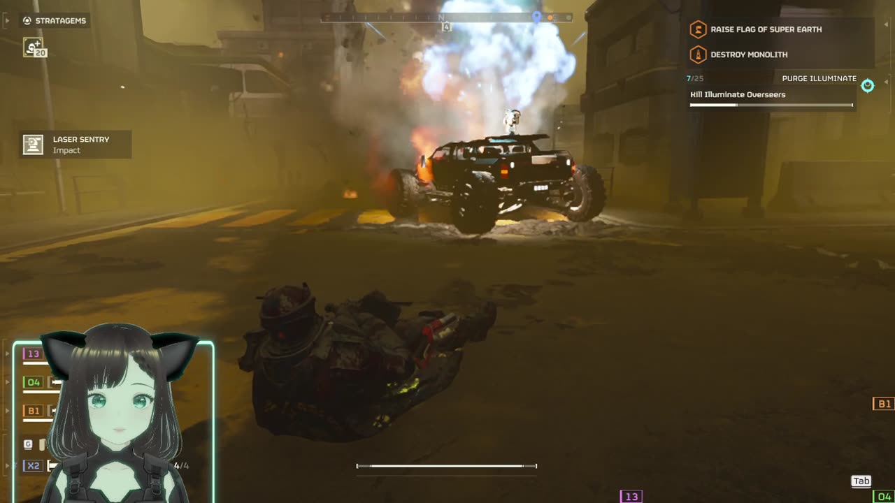 NO JOLENE !!! 1 #helldivers2 #vtuber #gamergirl