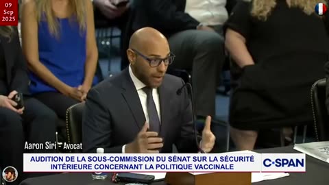 Révélations choc au Sénat américain sur la sécurité des vaccins infantiles.