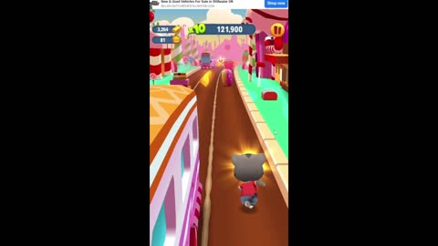 Talking Tom Gold Run: Talking Tom - Part 1 - Full view