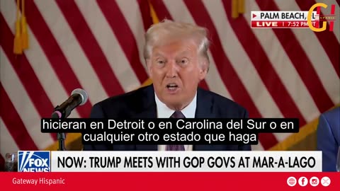 Donald Trump: " I called Governor Trudeau because they should be a 51st state"