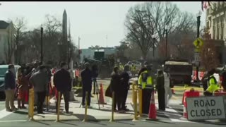 The large BLM Mural in DC close to the White House is reportedly being removed today