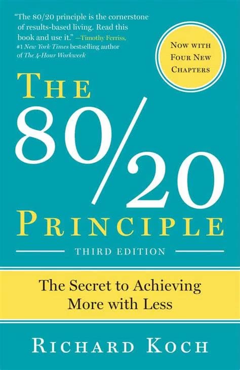 The 80:20 Principle by Richard Koch | Summary