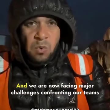 Storm hitting Gaza has caused a “clear collapse” of shelter centers