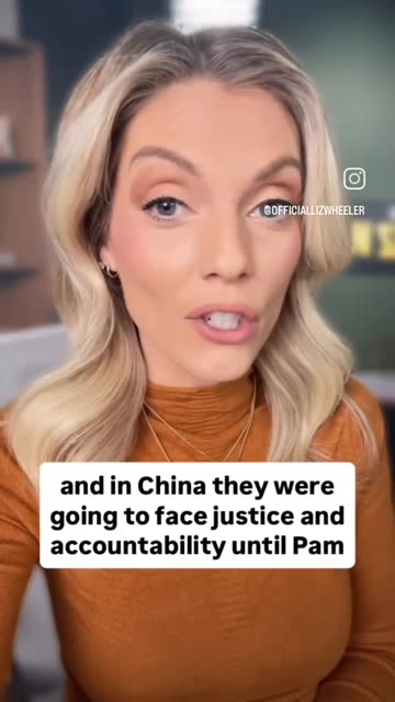 Liz Wheeler Reveals Pam Bondi Was Seemingly Paid off by Pfizer