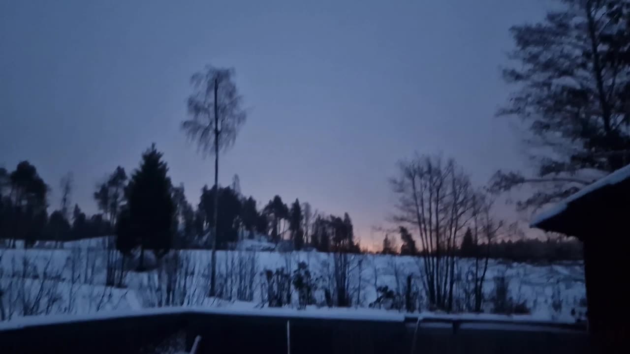 In a winter wonderland…